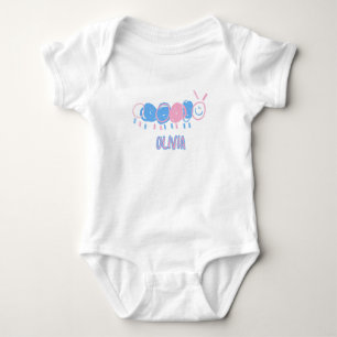 Body Para Bebê Lindas Roupas Personalizadas para Crianças com Des