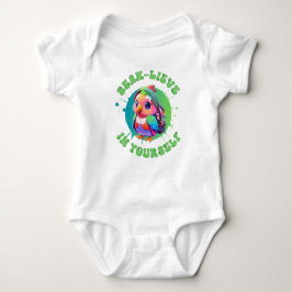 Body Para Bebê Lindo Papagaio Chibi Kawaii Nome Ano Escolar nas C