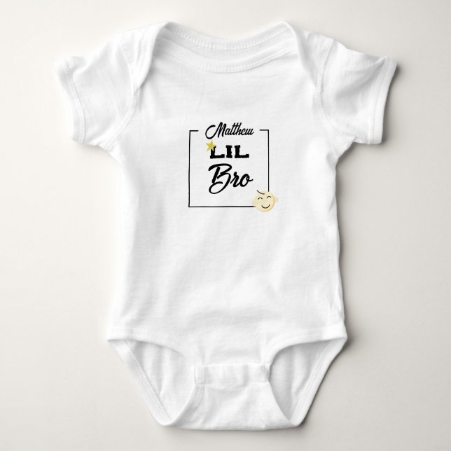 Body Para Bebê Lindo Personalizado Bebezinho Irmão (Frente)