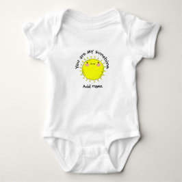 Body Para Bebê Lindo Sol Sorridente de Desenho Animado Você É Meu