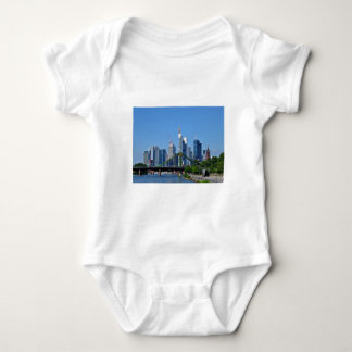 Body Para Bebê Linha do horizonte de Frankfurt