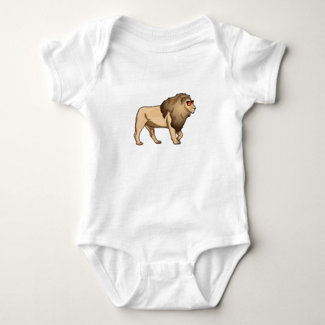 Body Para Bebê Lion Sunvidles (Frente)