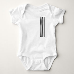 Body Para Bebê Listras pretas
