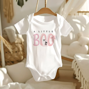 Body Para Bebê Little Boo está quase chegando Chuveirinho de Bebê
