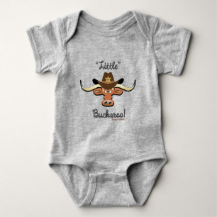 Body Para Bebê Little Buckaroo, Longhorn Steer