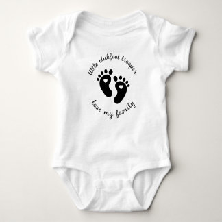 Body Para Bebê Little Clubfoot Trooper