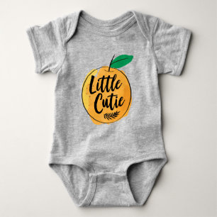 Body Para Bebê Little Cutie Orange