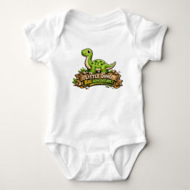 Body Para Bebê 🦕✨ “Little Dino, Big Adventure!”👶💚