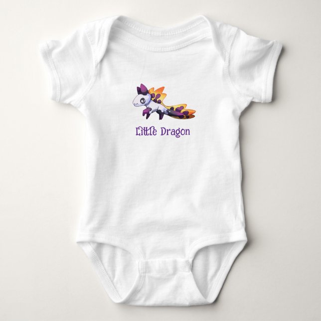 Body Para Bebê Little Dragon (Frente)