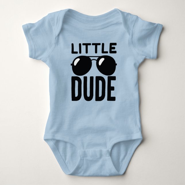 Body Para Bebê Little Dude (Frente)