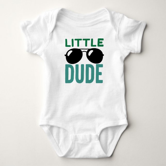Body Para Bebê Little Dude (Frente)