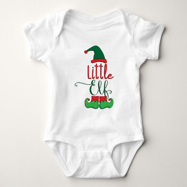 Body Para Bebê Little Elf (Frente)