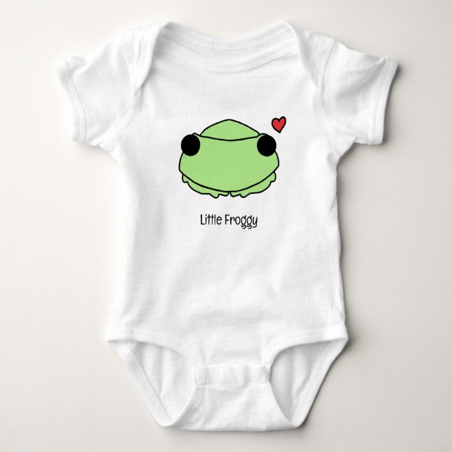 Body Para Bebê Little Froggy (Frente)