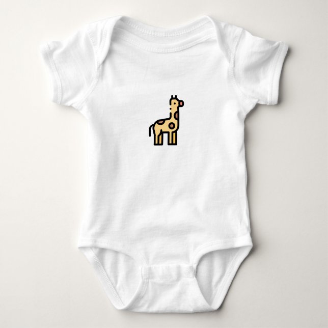 Body Para Bebê Little Giraffe (Frente)