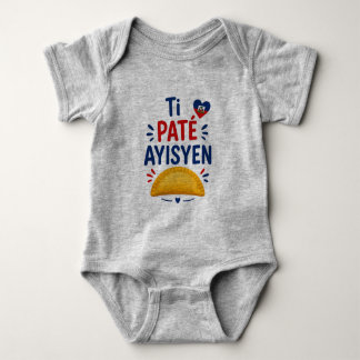 Body Para Bebê Little Haitian Patty Bodysuit