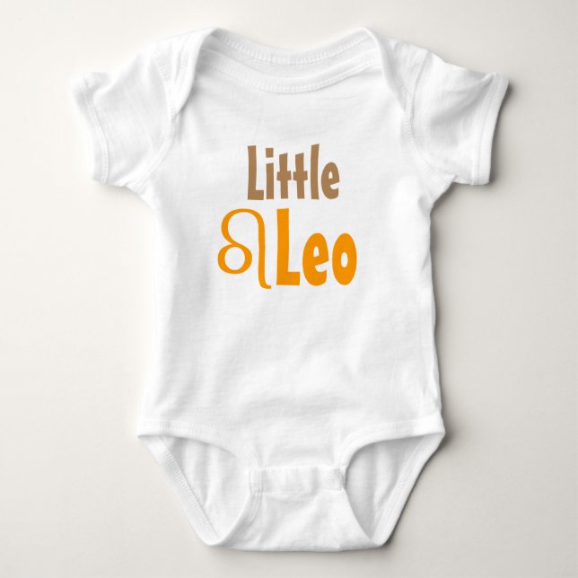Body Para Bebê Little Leo (Frente)