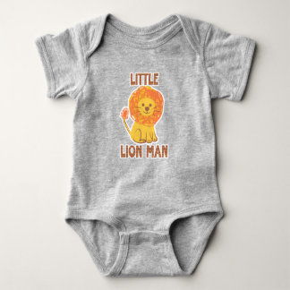 Body Para Bebê Little Lion Man romper