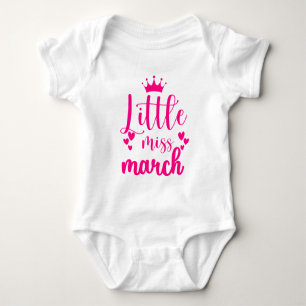 Body Para Bebê Little Miss March