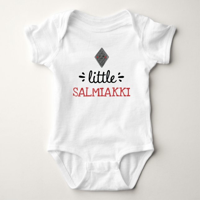 Body Para Bebê Little Salmiakki – Roupas de Bebê Fofas (Frente)