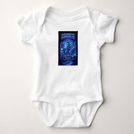 Body Para Bebê Little Star Gazer: Vibrant Nebula Space Baby Outfi
