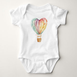 Body Para Bebê Little Swetheart Hot Air Balloon