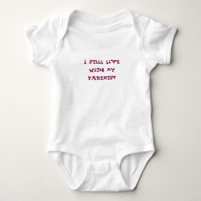 Body Para Bebê Live Pais Baby Romper (Frente)