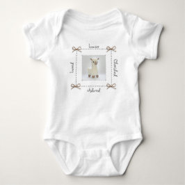 Body Para Bebê Llama Crochet Baby Bodycase Personalize