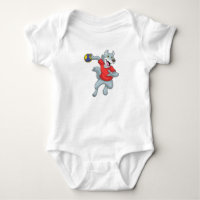 Lobo como jogador de handebol com Handball