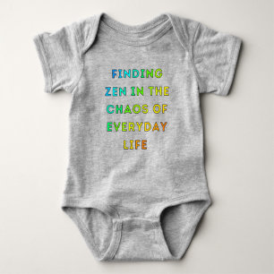Body Para Bebê Localizando Zen