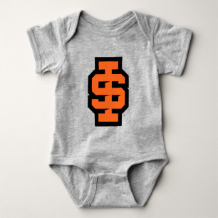 Body Para Bebê Logotipo Bold Bengals da Universidade Estadual de