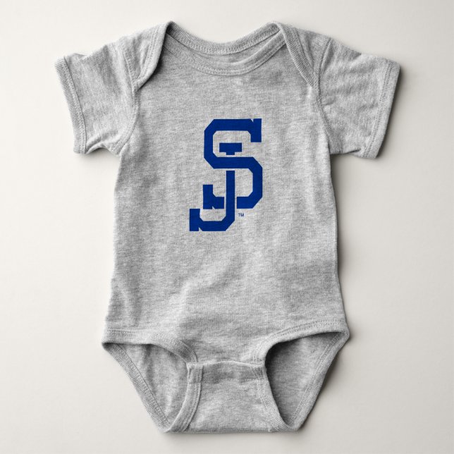 Body Para Bebê Logotipo de SJ Spartans (Frente)