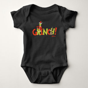Body Para Bebê Logotipo do Personagem Grinch! Gráfico