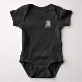 Body Para Bebê Logotipo Empresarial Personalizado Corporativo Mod