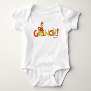 Body Para Bebê Logotipo Gráfico do Personagem Grinch!