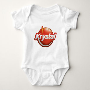 Body Para Bebê Logotipo novo de Krystal