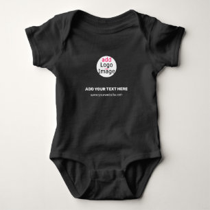 Body Para Bebê Logotipo Personalizável de Chic Comercial Extravag