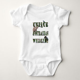 Body Para Bebê Logotipo único australiano de Wildlife Picture, c