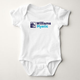 Body Para Bebê Logotipo Williams-Mystic