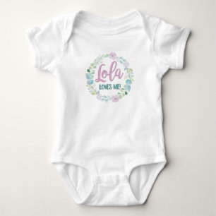 Body Para Bebê Lola ama-me!