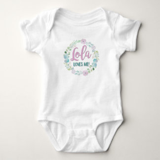 Body Para Bebê Lola ama-me!