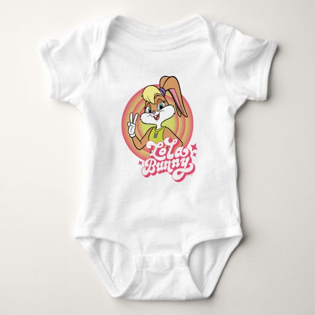 Body Para Bebê Lola Retro Anéis LOONEY TUNES™ (Frente)