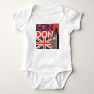 Body Para Bebê London Big Ben Inglaterra