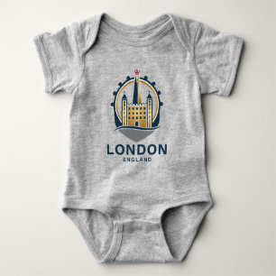 Body Para Bebê Londres Inglaterra Grã-Bretanha