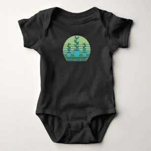 Body Para Bebê Louca por Plantas
