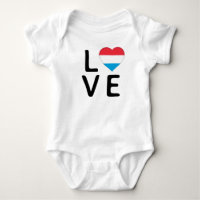 Love - Luxembourg Flag