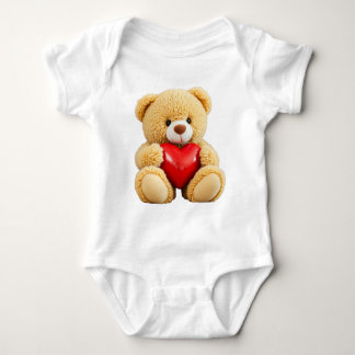 Body Para Bebê Love Teddy