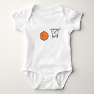 Body Para Bebê Lover de Basquete