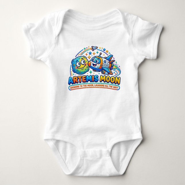 BODY PARA BEBÊ LUAR ARTEMIS (Frente)