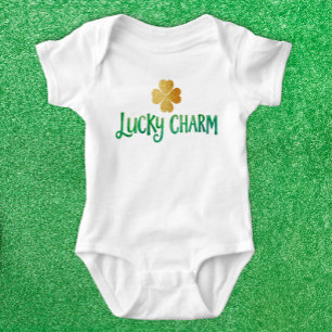 Body Para Bebê Lucky Charm Irish
