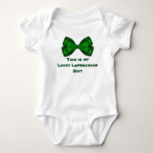 Body Para Bebê Lucky Leprechaun